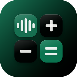 Racing Green app icon, dark